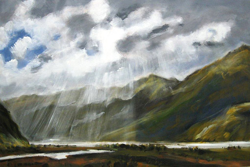 nigel wilson nz impressionist landscape art